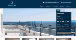 Desktop Screenshot of dardopropiedades.com